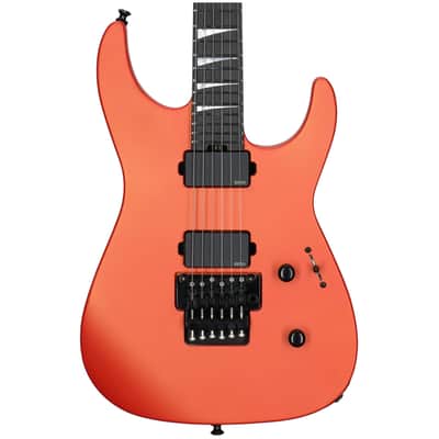 Jackson American Soloist SL2MG Electric Guitar (with Case), Lambo Orange image 4