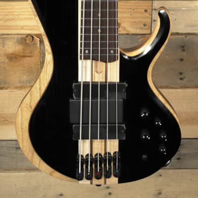 Ibanez Bass Workshop BTB865SC 5-String Bass Weathered Black image 2
