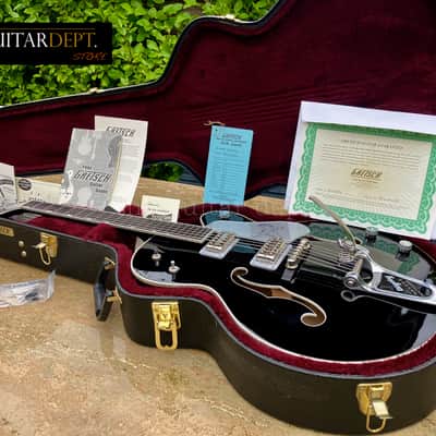 ♚AMAZING♚RARE♚ 2012 GRETSCH G-6136 SILVER FALCON ♚ Real Mother Pearl ! ♚ FULL 2.75" Depth! image 1