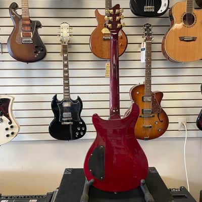 Wolf PRS-Style Red Burst image 5