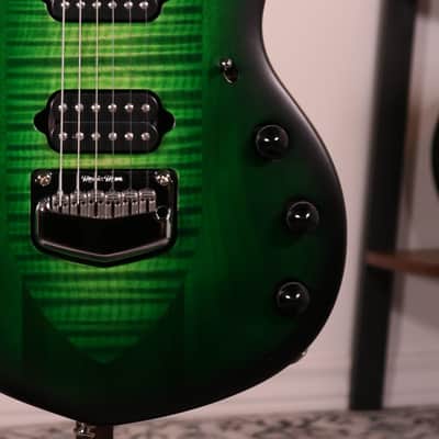 Musicman Majesty John Petrucci Signature - Ebony Fingerboard, Gravity Green image 3