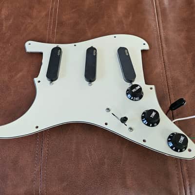 Left-Handed EMG SA Loaded Strat Pickguard - Solderless / Tested image 1