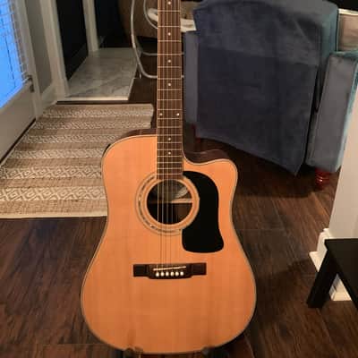 Washburn Pro D10SCEDL Acoustic Electric Guitar  with Gator Hard Shell Case image 1