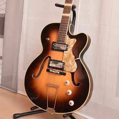 Höfner 4500 – 1973 German Vintage Archtop Jazz Guitar / Gitarre image 3
