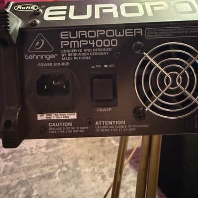 Behringer Europower PMP4000 1600-Watt 16-Channel Powered Mixer image 4