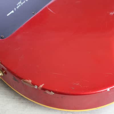 1982 Ibanez Japan AR100 Artist Double Cutaway (Fire Red) image 11