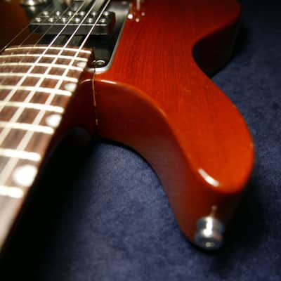 Dan Armstrong 341 London Series Sliding Pickup "London Woody" 1974 Mahagony - Bowie Model image 8