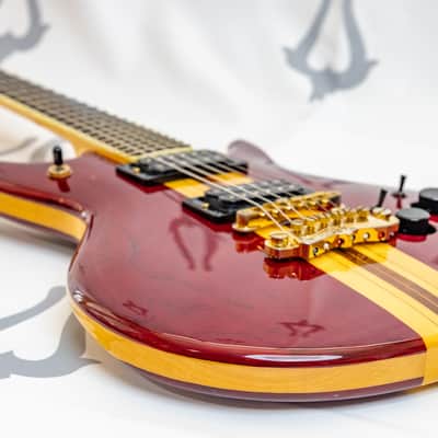 Clifton Dual Humbucker 1985 (Daion Mark XX body) - Red image 15