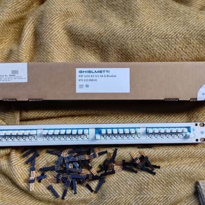 Ghielmetti Patchbay ASF 1x32 AV 3/1 SA G Blueline image 13