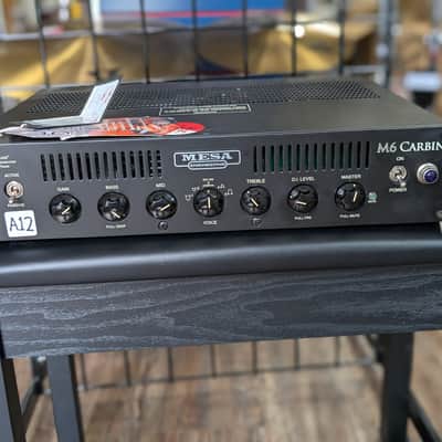 Mesa Boogie M6 Carbine 600-Watt Rackmount Bass Amp Head 2014 – New Old Stock image 1