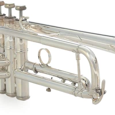 Bach 170S43GYR Professional Bb Trumpet - Reverse Leadpipe - 43 Bell - Silver Plated image 1