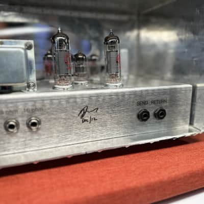 PHAEZ Asheville 15w 2 x EL84 Tube Amp Head - Diamond Plated image 7