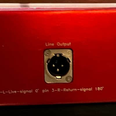 Focusrite Red 6 Mic Pre EQ 2000s - Red image 3