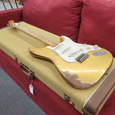 Fender Custom Shop '58 Stratocaster Heavy Relic 2018 - HLE Gold image 10