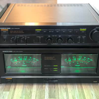 Classic Onkyo Integra M-504 Dual Monoblock 165WPC Amp & P-304 MM/MC Preamp ~LED UPGRADE~ SERVICED ! image 2