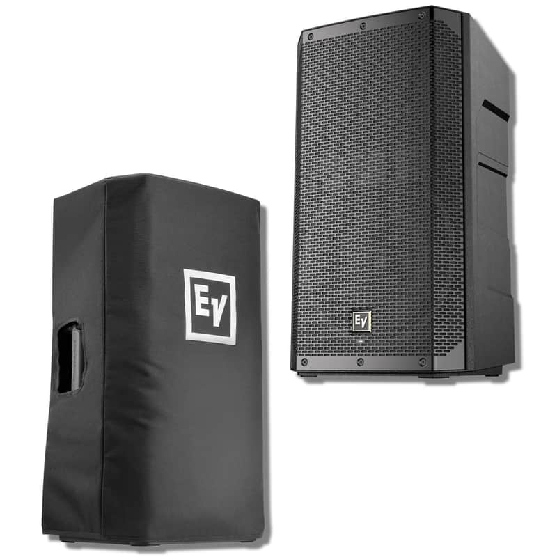 Electro-Voice ELX200-12P 12-inch Powered Speaker with ELX200-12-CVR Padded Cover image 1