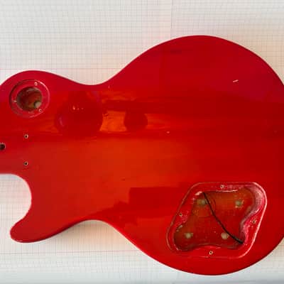 No brand Noname  Les paul  type body 70s 80s Solid wood Bolt-on Sunburst  Made in Japan or Korea in Excellent condition image 6