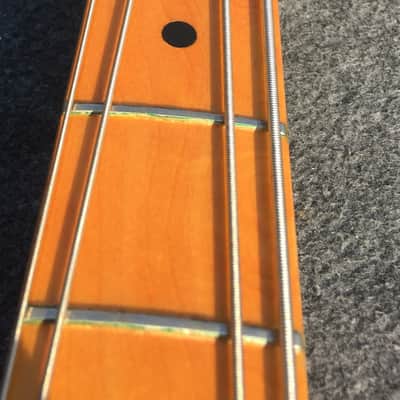 Music Man Sabre Bass Lefty Natural Maple Neck Pre Ernie Ball 1980 image 14
