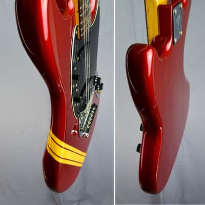 FENDER  Mustang MG' Racing Competition 1977 - CAR Candy Apple Red - USA Import image 6
