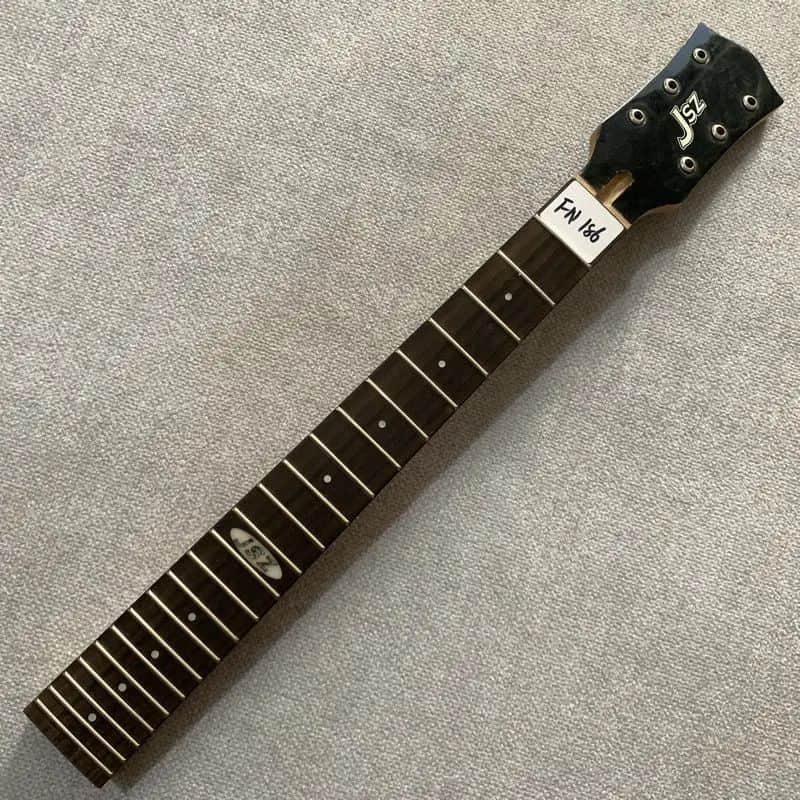 Maple Wood Guitar Neck, Rosewood 22 Frets Fingerboard image 1