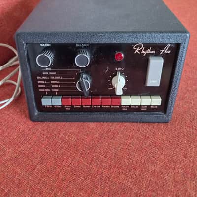 Rare Ace Tone FR-6 Rhythm Ace 1970s - Black Tolex image 6