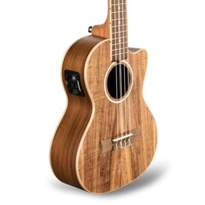 Lanikai Solid Top Acacia 6-String Uke Acoustic/Electric Tenor Ukulele FREE GigBag FREE US Shipping! image 2