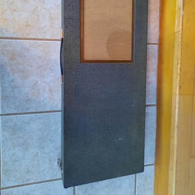 Danelectro/Silvertone Amp in Case 1960 Black to Red  burst 2 pickups tremelo model with foot switch image 6