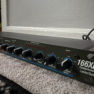 dbx 166XL Stereo Compressor / Limiter / Gate 2000s - Black image 4