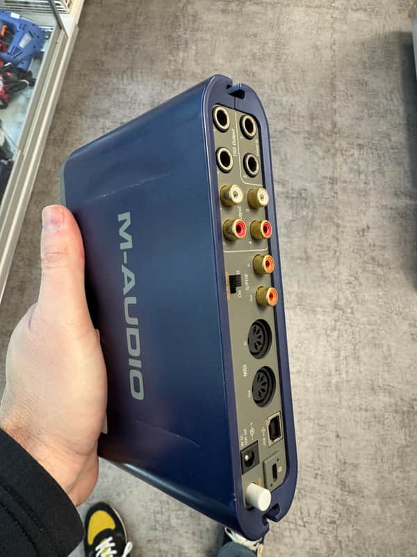 M-Audio Fast Track Pro USB Audio / MIDI Interface 2000s - Blue/Gray image 1