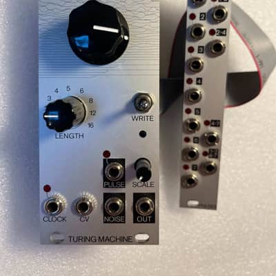Music Thing Modular Turing Machine MKII + Pulses MKII 2020 Silver image 1