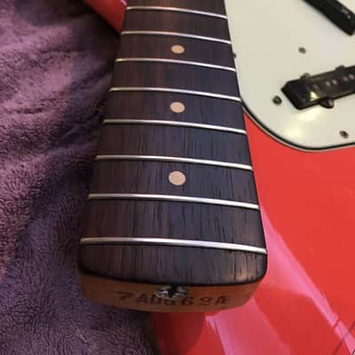 Fender Jazz Bass 1962 - Red Refin image 9