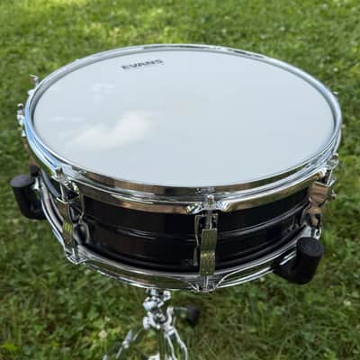 Ludwig LM404 Acrolite 5x14" 8-Lug Black Galaxy Snare Drum image 5
