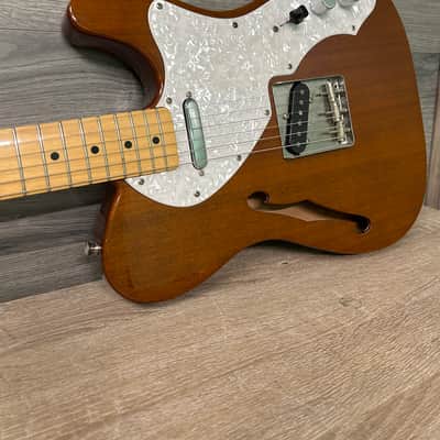 Fender Thinline '69 Reissue Telecaster Electric Guitar Mahogany 1993-1994 Made in Japan #2686 image 13