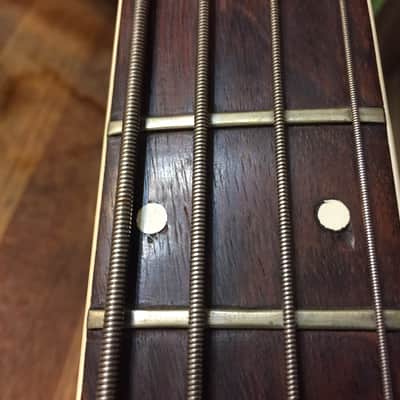 Mosrite 350 Stereo Bass '70s Burgundy image 10