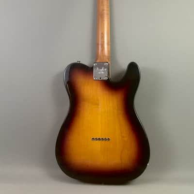 LEFTY! USACG Roasted Flame Maple Boutique Custom Guitar Telecaster Classic Sunburst Alder NOS Relic 7.6 lb HSC image 4