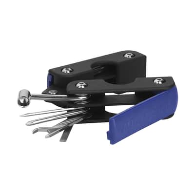RockCare MultiTool "Inch" blue with stringwinder for guitar & bass image 5
