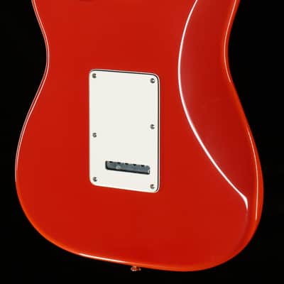 Fender Limited Edition Player Stratocaster HSS Maple Fingerboard Fiesta Red with Matching Headstock (355) image 2