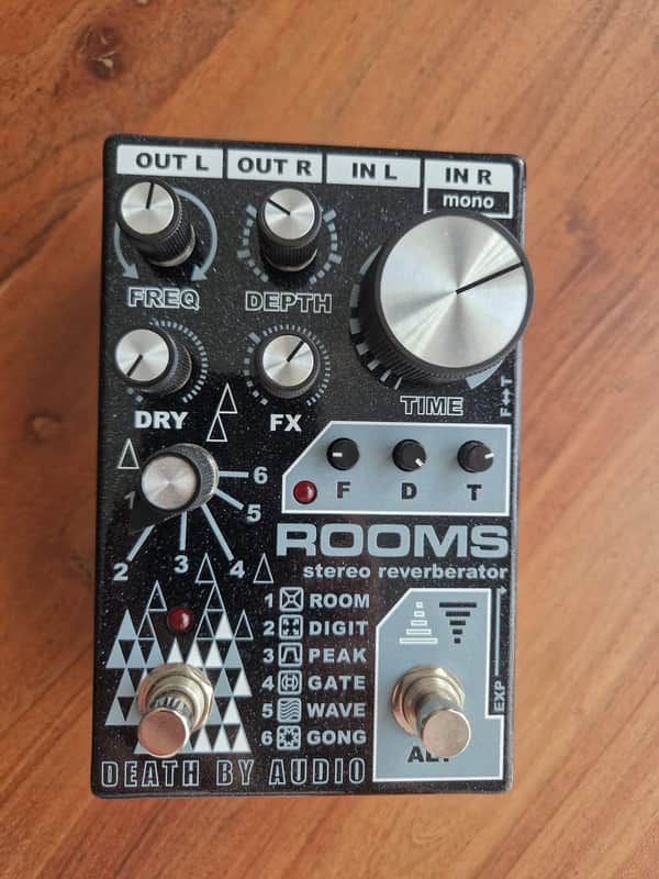 Immagine Death By Audio Rooms Stereo Reverb 2020 - Black Sparkle - 1