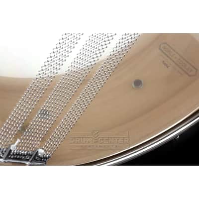 Noble & Cooley Solid Shell Classic Maple Snare Drum 14x5 Natural Oil image 3