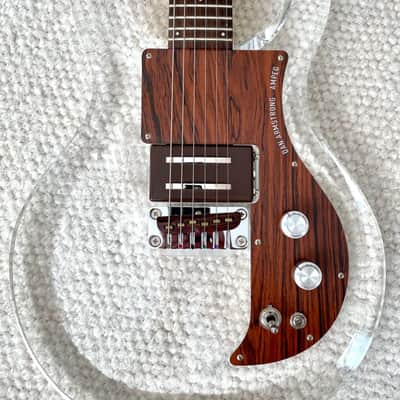 Ampeg ADA6 Dan Armstrong Lucite Guitar Reissue 2010s - Clear image 3