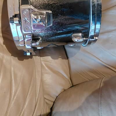 Tama Starclassic Performer B/B (Bch bubinga) Rack Tom 12x9 - Black Sparkle Fade image 3