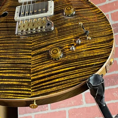 PRS 40th Anniversary Special Semi-hollow 22 Limited Edition Electric Guitar - Yellow Tiger image 4