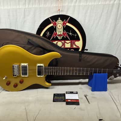 PRS Paul Reed Smith DGM22GT SE DGT David Grissom Tremolo Guitar with Gig Bag 2023 - Gold image 1