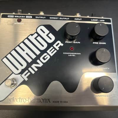 Original Electro-Harmonix White Finger Compressor (Used) image 2