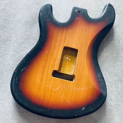 Tobacco Burst HSS Guitar DIY Project Body image 2
