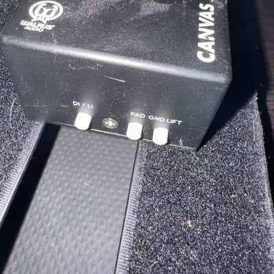Walrus Audio Canvas Stereo Dual Line Isolator Direct Box 2022 - Present - Black w/ Rainbow Graphic image 4