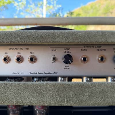 Two Rock TS1 6L6 50-Watt Moss Green Suede image 14