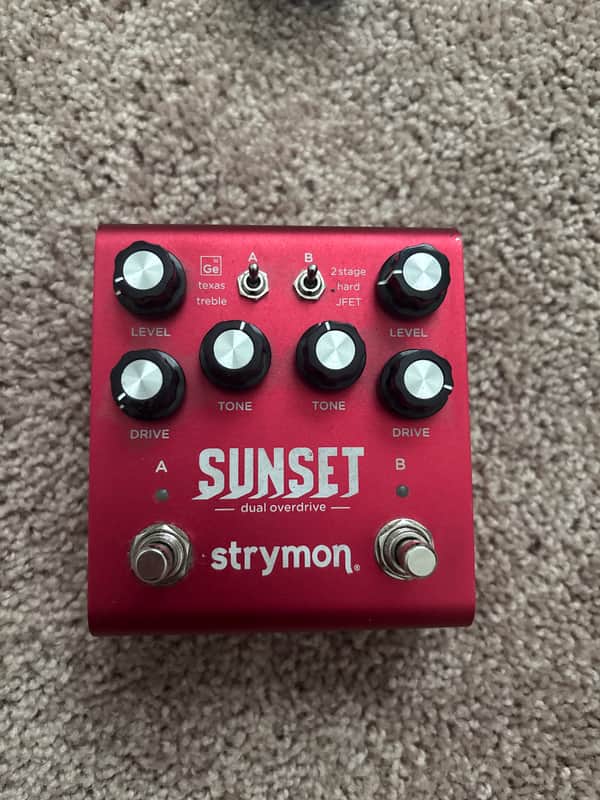 Strymon Sunset Dual Overdrive 2017 - Present - Red image 1