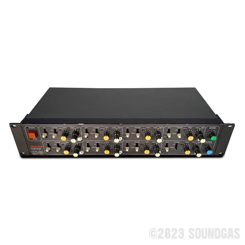 TASCAM MX-80 Mic/Line Mixer - Great M-208