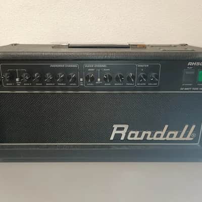 Randall RH50T 2-Channel 50-Watt Guitar Amp Head 2000s - Black image 8